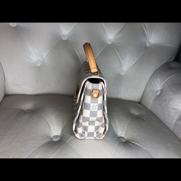 ♥️SOLD♥️Louis Vuitton Croisette Damier Azur Pink - Picture 4 of 8